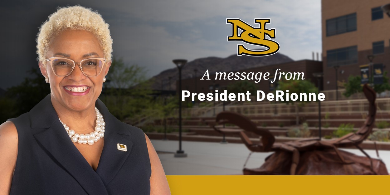 A message from President DeRionne Pollard