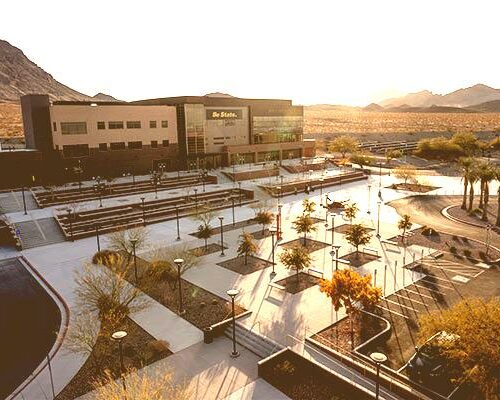 Skyview of nevada state