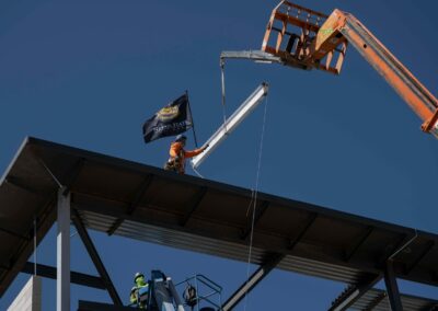 Topping Out Ceremony for Glenn & Ande Christenson School of Education Building