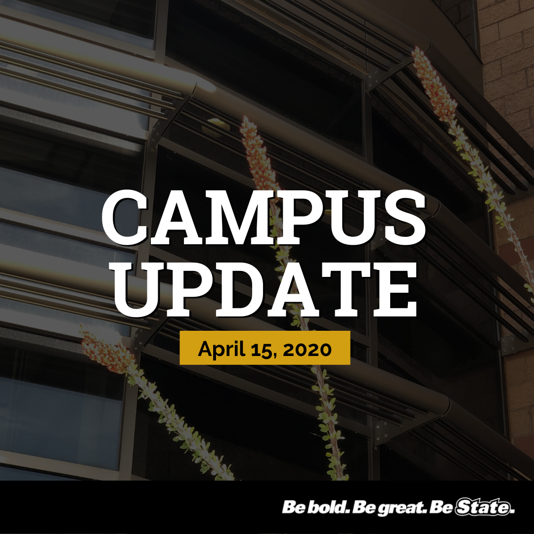 Campus Update April 15, 2020