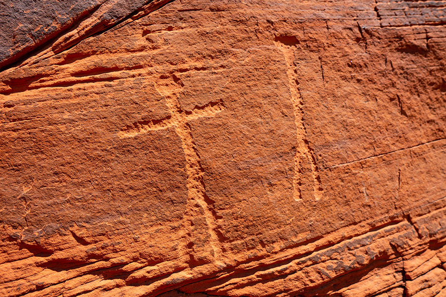 ancient rock carvings