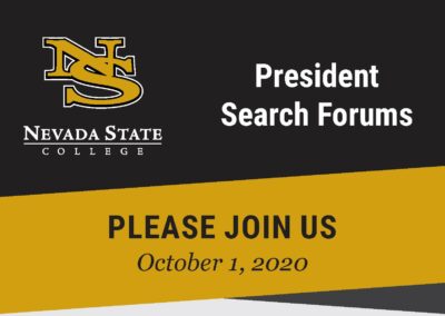 President Search Forum Announcement: Call for Questions and Comments