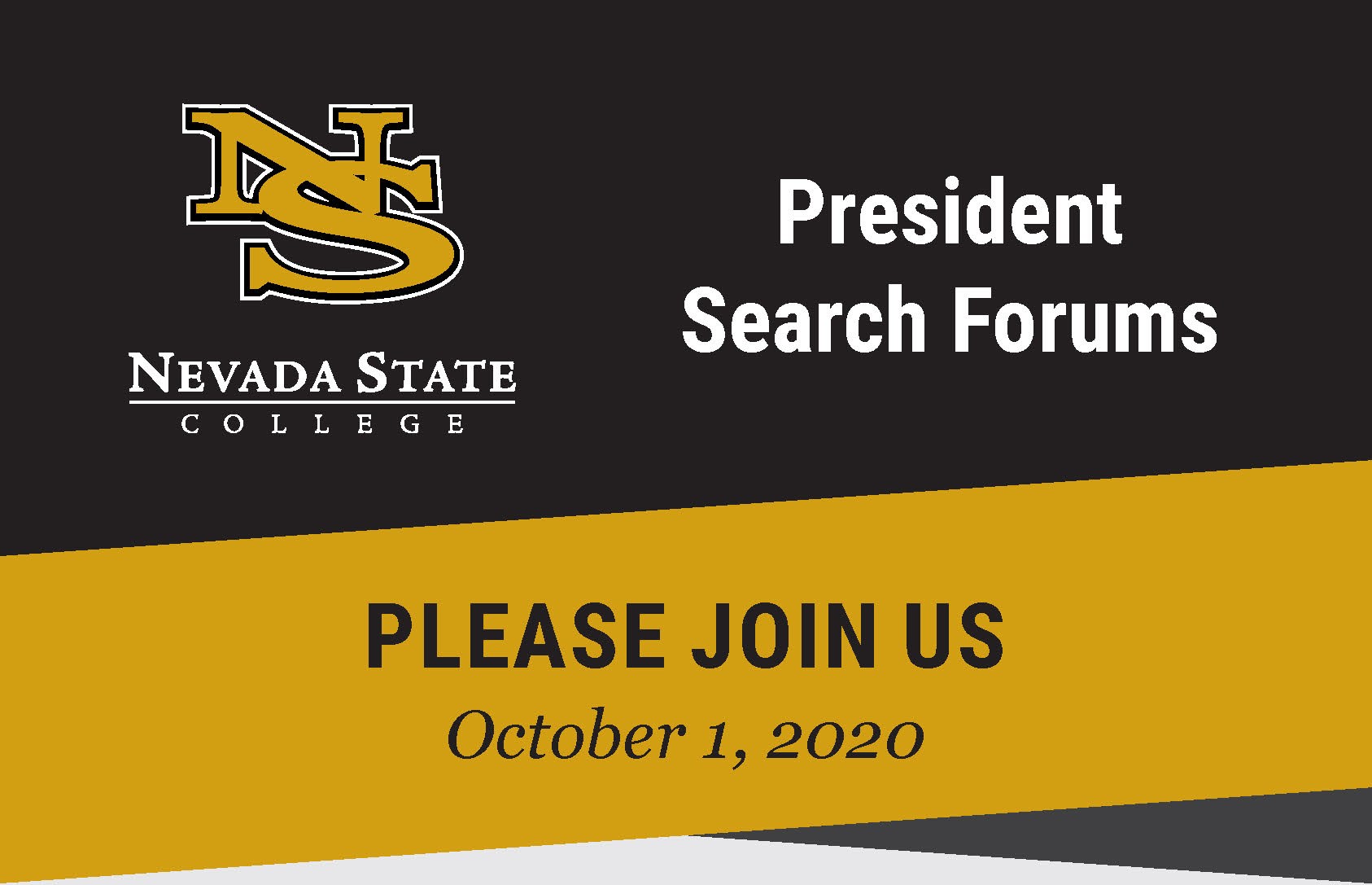 President Search Forms October 1, 2020