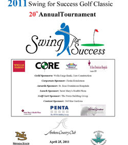 2011 Swing for Success Golf Classic