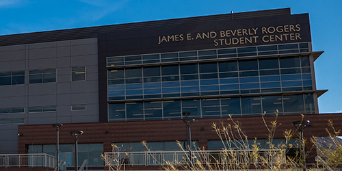 Photo of James E and Beverly Rogers Student Center