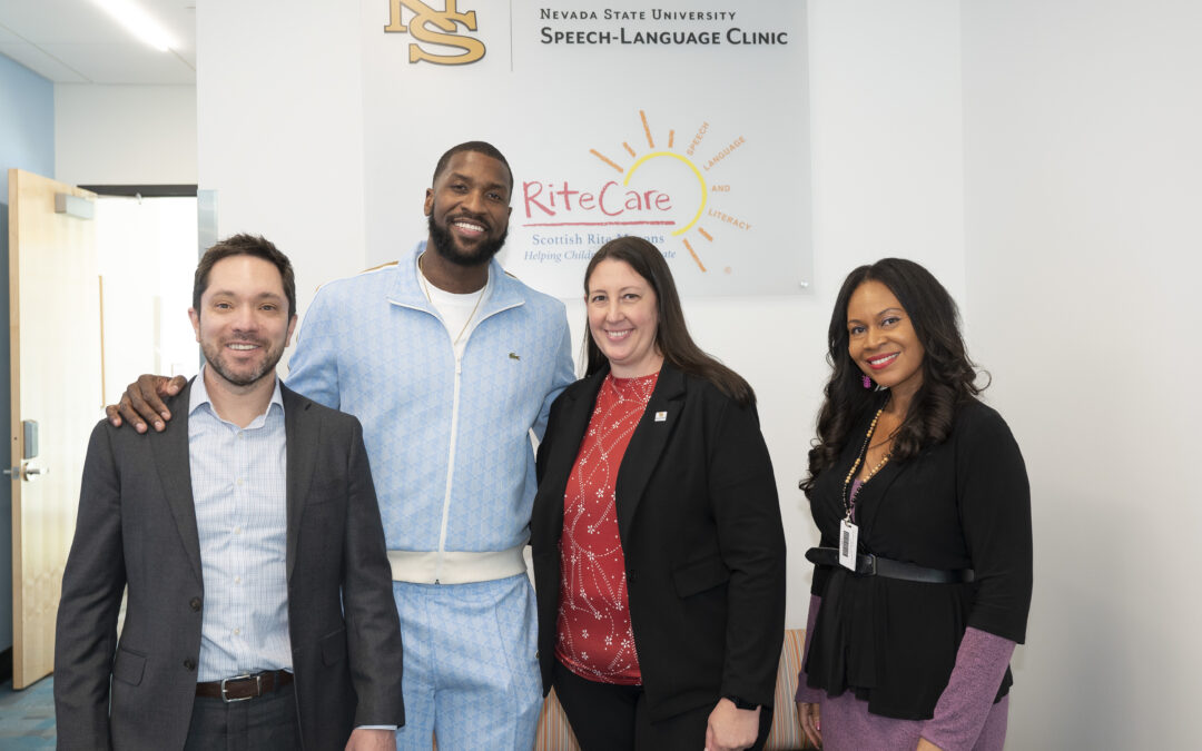 NBA Veteran & Change & Impact Founder,  Michael Kidd-Gilchrist Visited Nevada State University on Stuttering Advocacy Tour