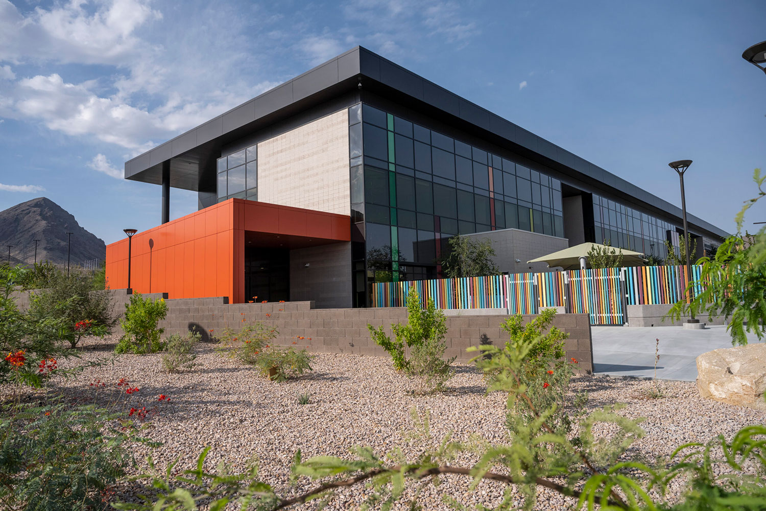Exterior of Cristenson Education Building