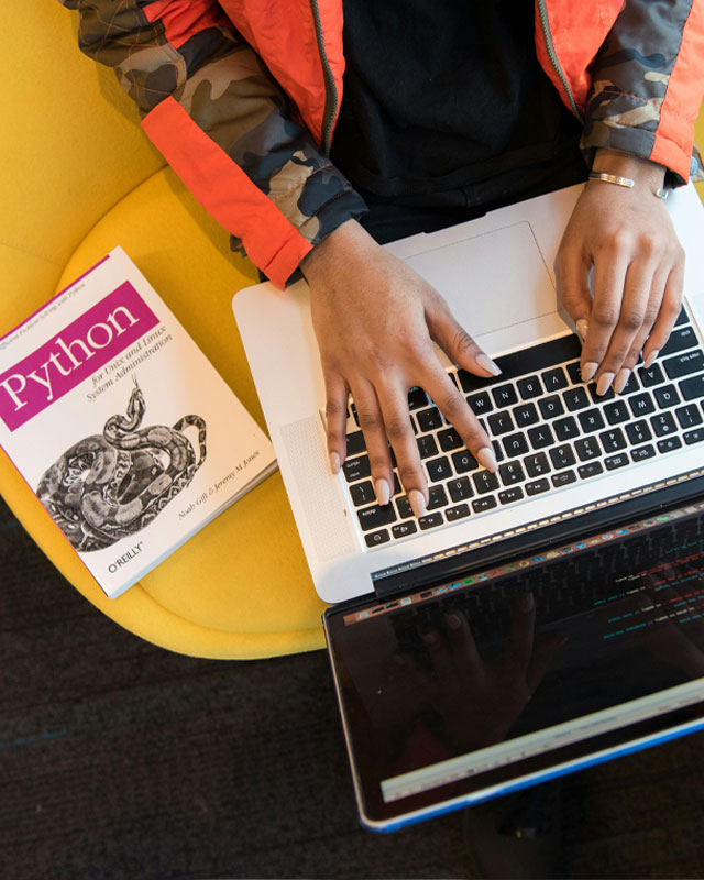 A data science student learning python