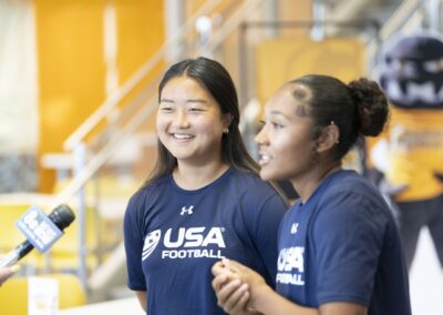Akemi Higa quarterbacked the U.S. women’s flag football team at age 17. Are the Olympics next?