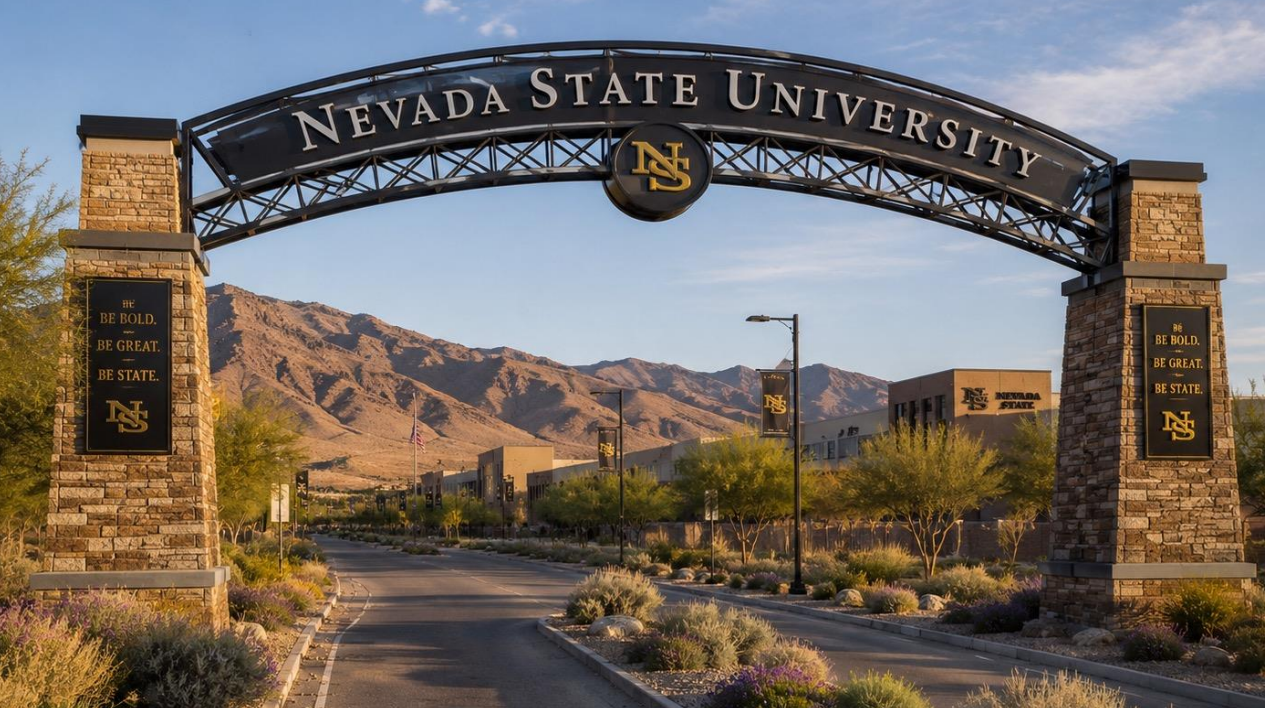 Nevada State proposed welcome arch