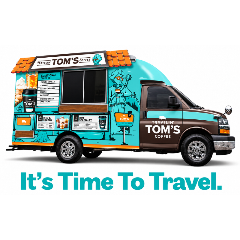 Travelin Toms Logo - 800x800px